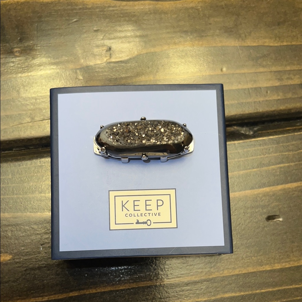 Keep Collective Black And Silver Sparkle Bar